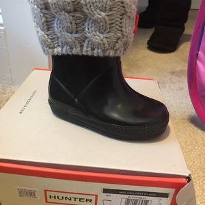 Hunter Toddler Boots Size 6 only worn 3 times